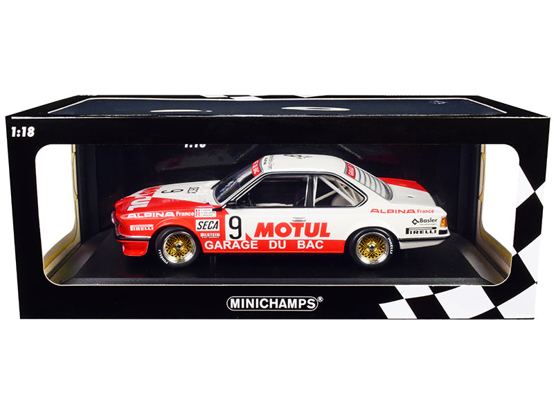 BMW 635 CSi #9  Diecast Model Race Car 