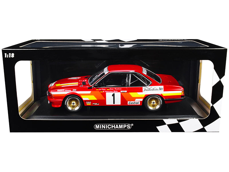BMW 635 CSi #1  Diecast Model Race Car 