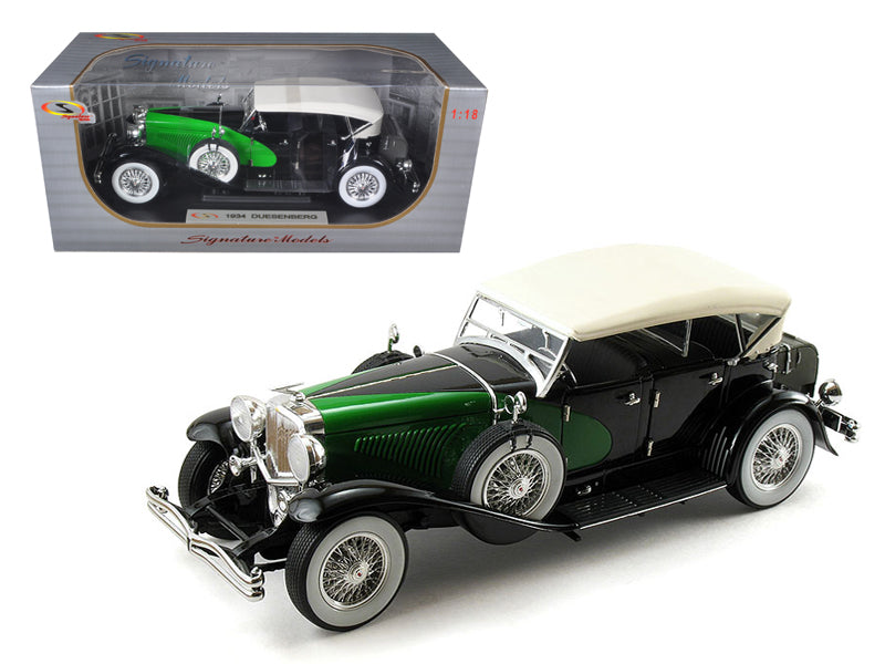 1934 Duesenberg Model J Black Diecast Model Car 
