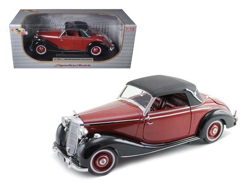 1950 Mercedes Benz 170S Red Diecast Model Car 