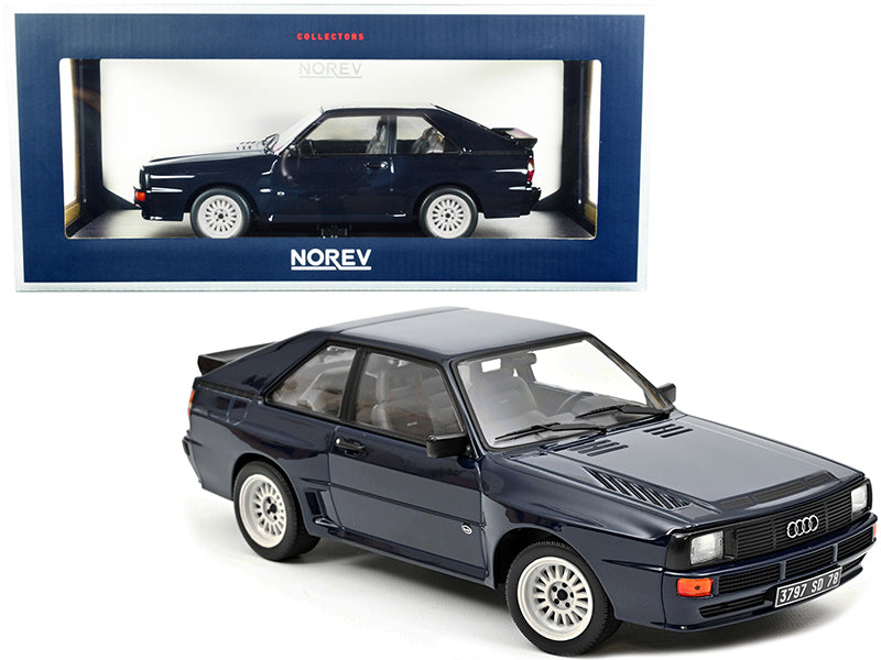 1985 Audi Sport Quattro Blue Diecast Model Car 