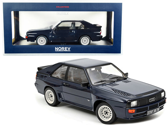 1985 Audi Sport Quattro Blue Diecast Model Car 