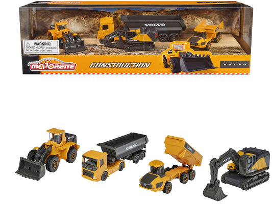 Brand new diecast models of Volvo Construction (2023) 4 Piece Set die cast models by Majorette.
Brand new box.
Real ru