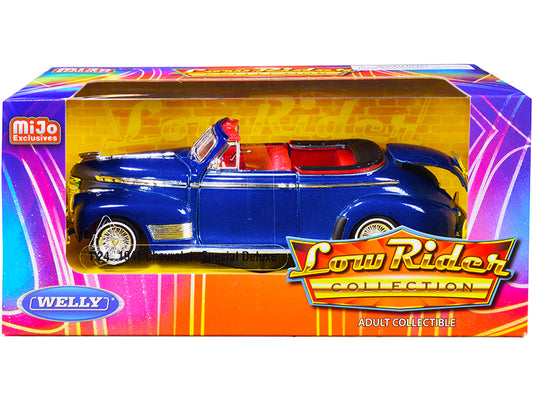 1941 Chevrolet Special Deluxe Blue Diecast Model Car 