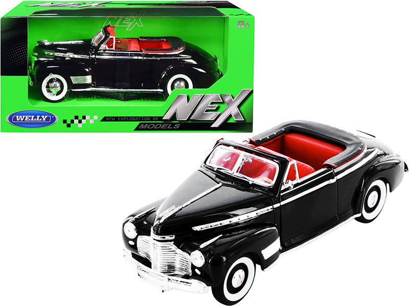 1941 Chevrolet Special Deluxe Black Diecast Model Car 
