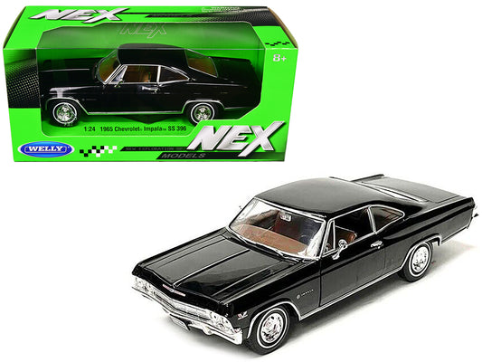 1965 Chevrolet Impala SS Black Diecast Model Car 