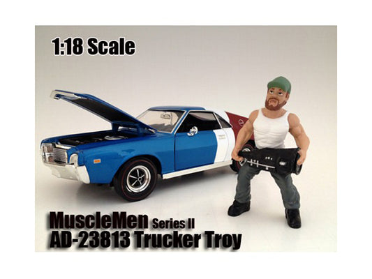 Musclemen Troy   Model Trucker Figure 