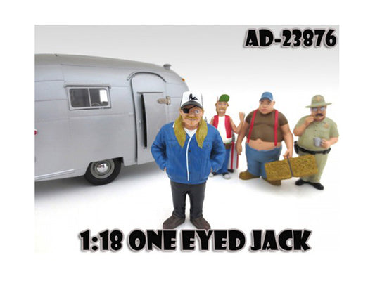 One Eyed Jack  Diecast Model Trailer Park Figure 