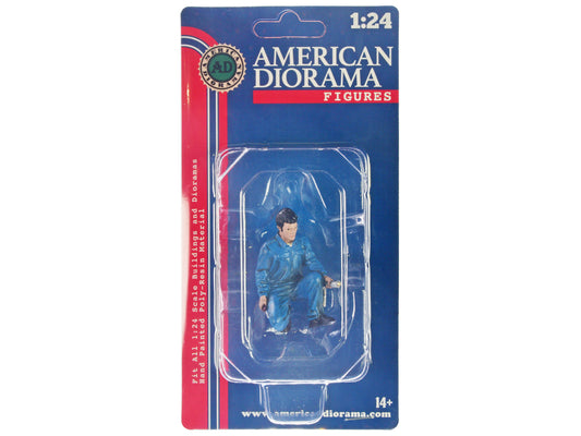Jerry Figurine for   Model Auto Mechanic Figure Automotive Repair