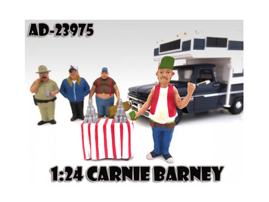 Carnie Barney  Diecast Model Trailer Park Figure 
