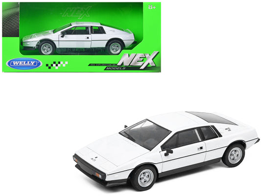 Lotus Esprit S2 Type White Diecast Model Car 
