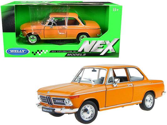 BMW 2002ti  1 Orange Diecast Model Car 