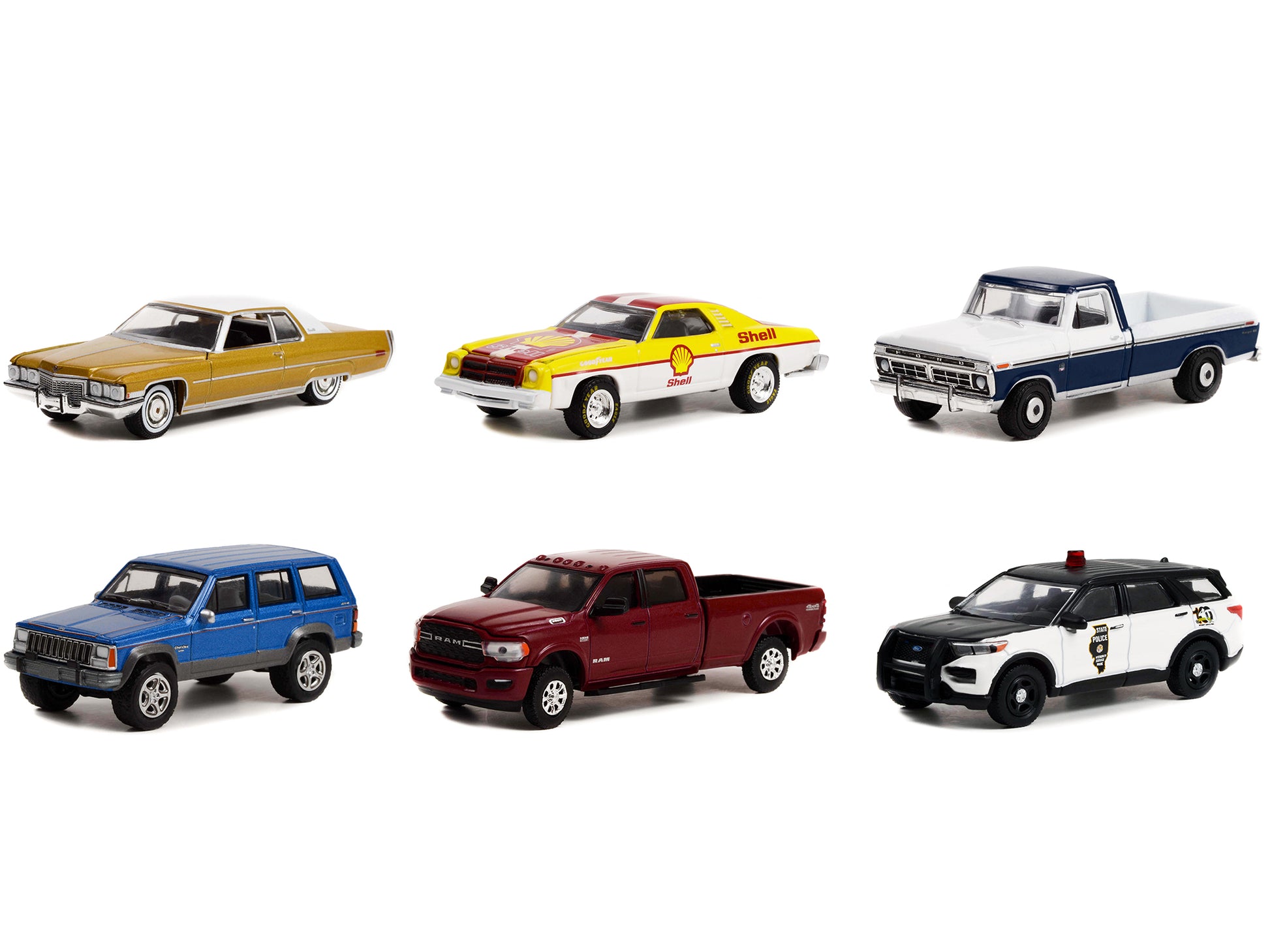 Anniversary Collection  Diecast Model Car/Truck Set 