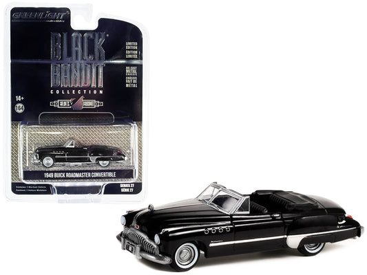 1949 Buick Roadmaster Convertible Black Diecast Model Car 