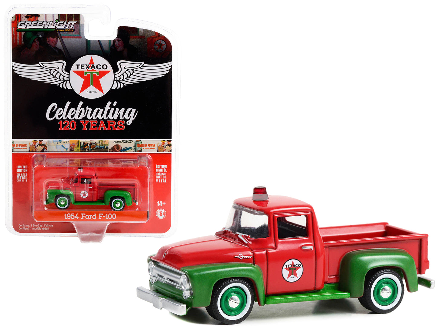 1954 Ford F-100 Red Diecast Model Pickup Truck 