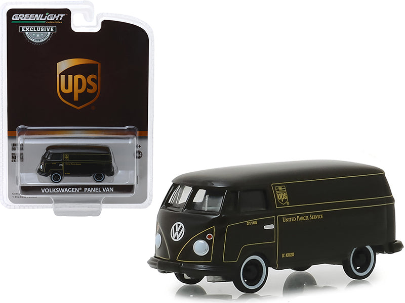 Volkswagen PanelDark Brown Diecast Model Van 