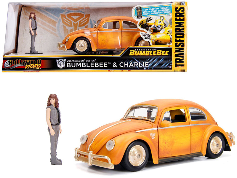 Volkswagen Beetle   Yellow Diecast Model Car Transformers