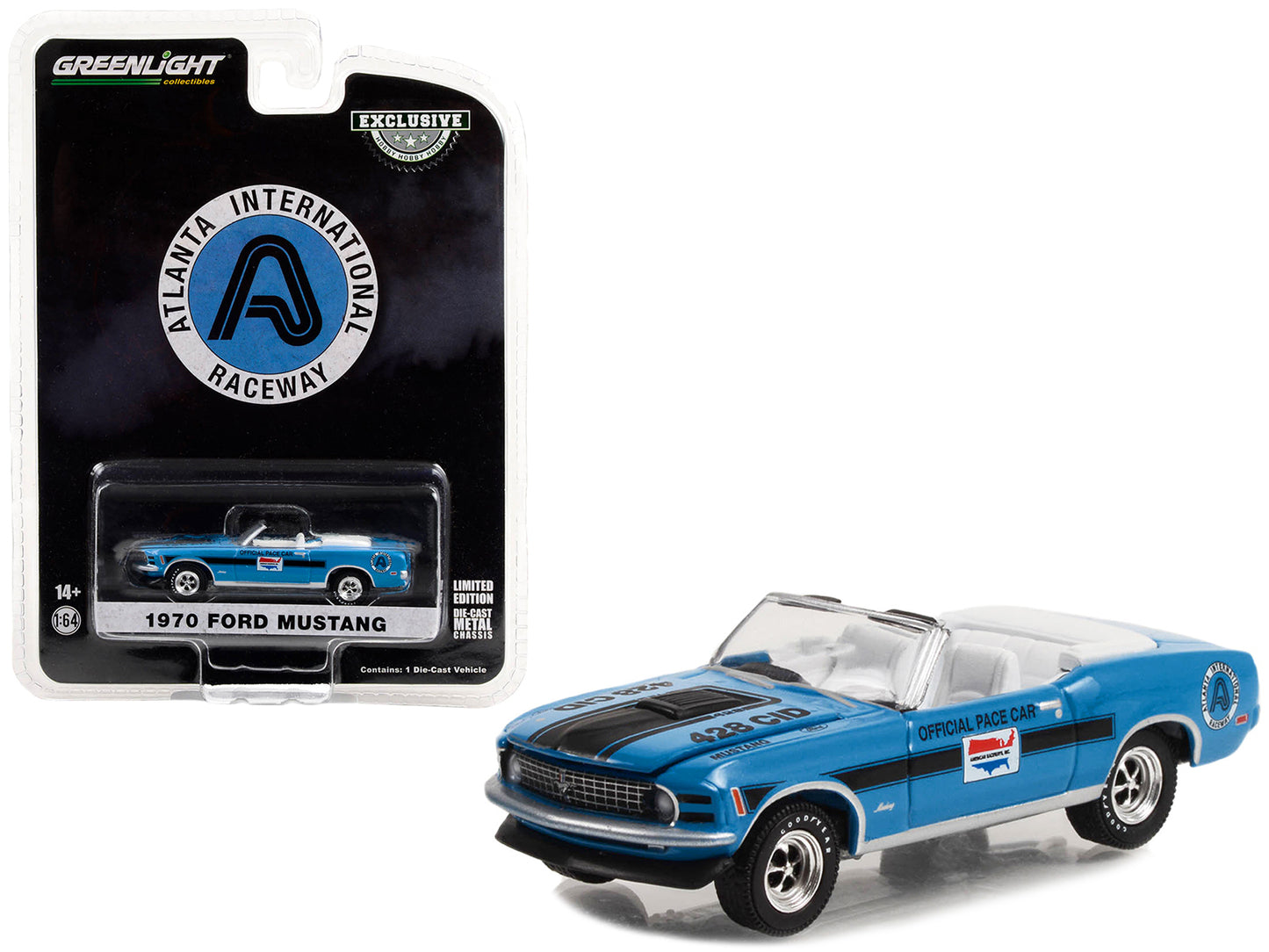 1970 Ford Mustang Mach  Diecast Model Car 