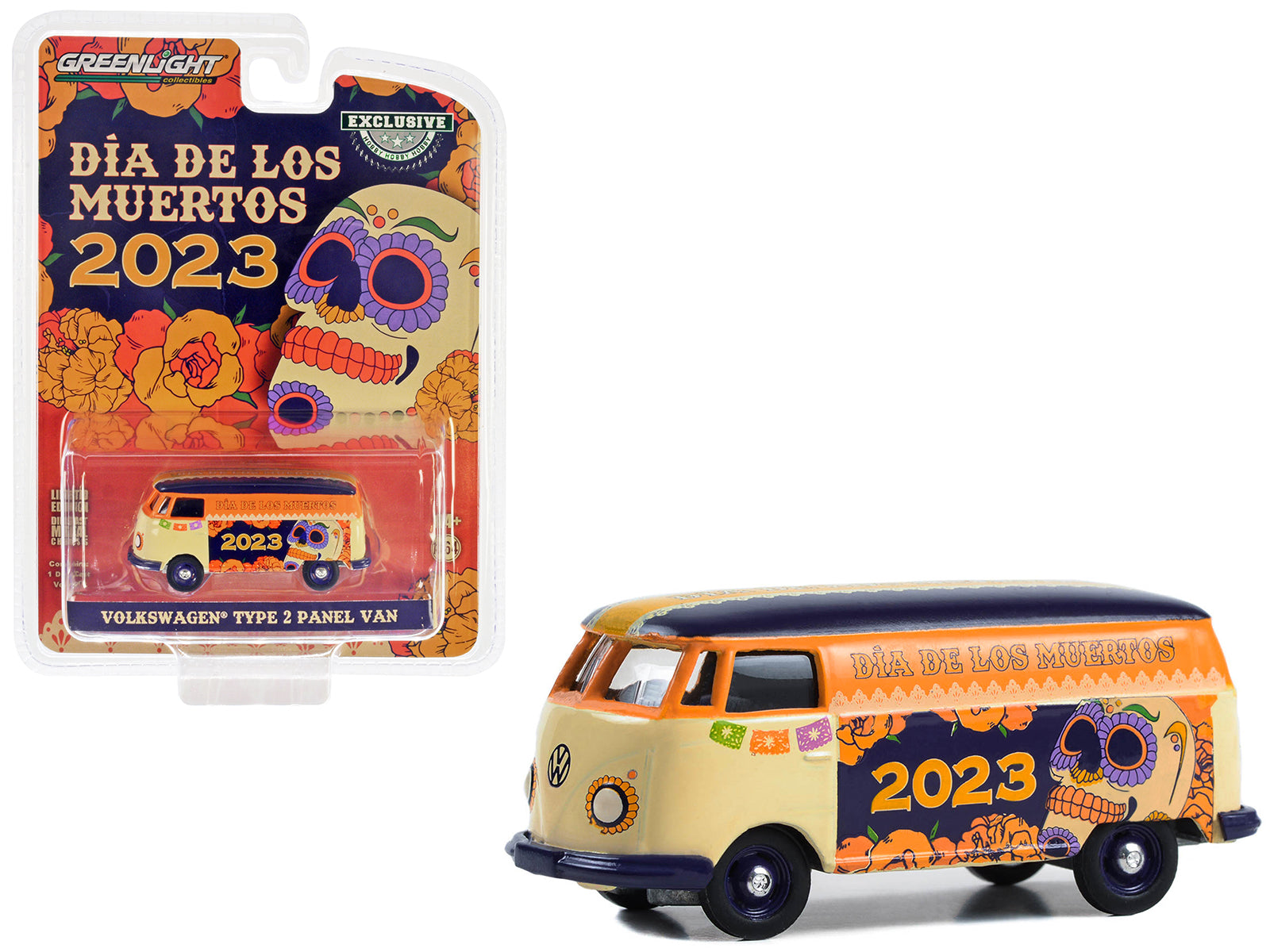 Volkswagen Type 2 Panel Beige Diecast Model Van 