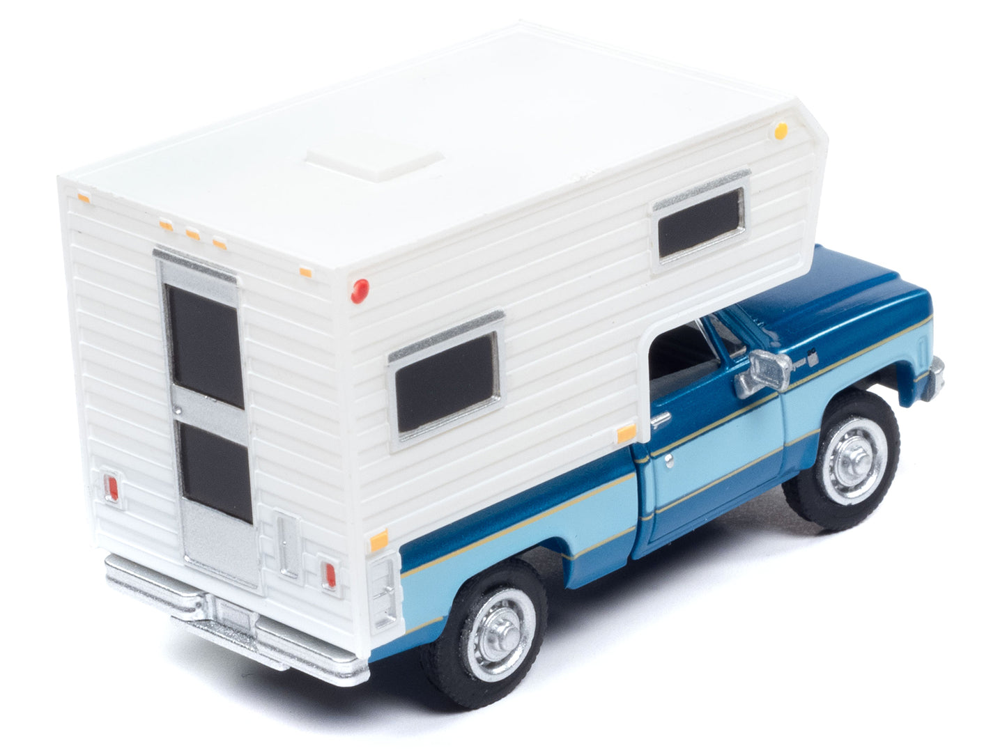 1977 Chevrolet Fleetside  Blue  Model Pickup Truck 