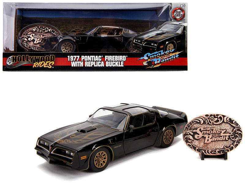 1977 Pontiac Firebird Trans Black Diecast Model Car Smokey and the Bandit (1977)