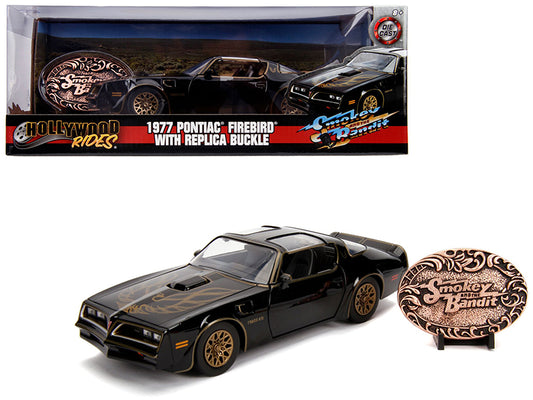1977 Pontiac Firebird Trans Black Diecast Model Car Smokey and the Bandit (1977)