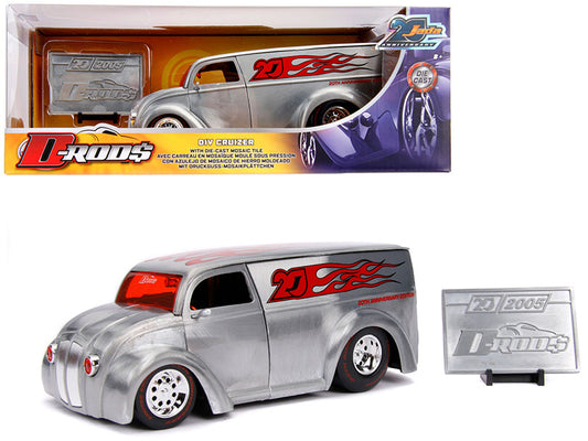 Div Cruizer Metal Silver Diecast Model Van 