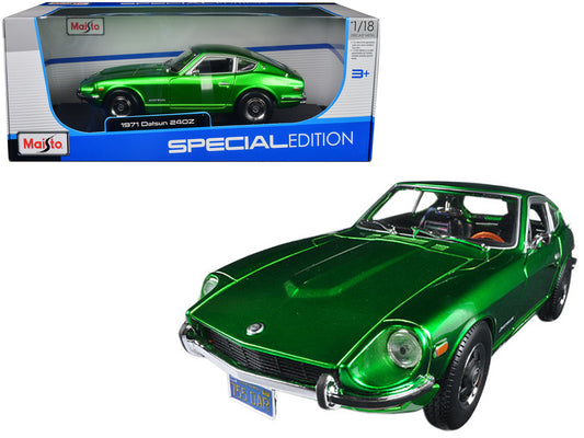 1971 Datsun 240z  Green Diecast Model Car 