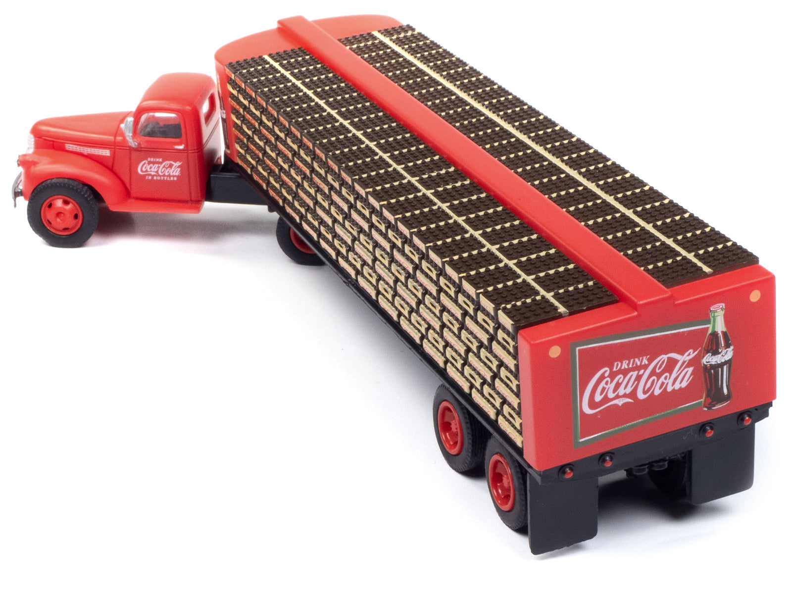 1941-1946 Chevrolet Tractor Red  Model Truck Tractor Coca-Cola