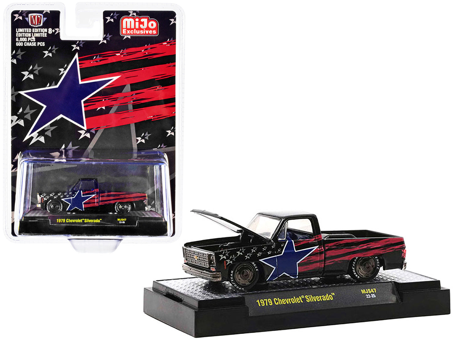 1979 Chevrolet ado  Black Diecast Model Pickup Truck 