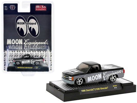 1990 Chevrolet C1500 ado Black Diecast Model Pickup Truck 