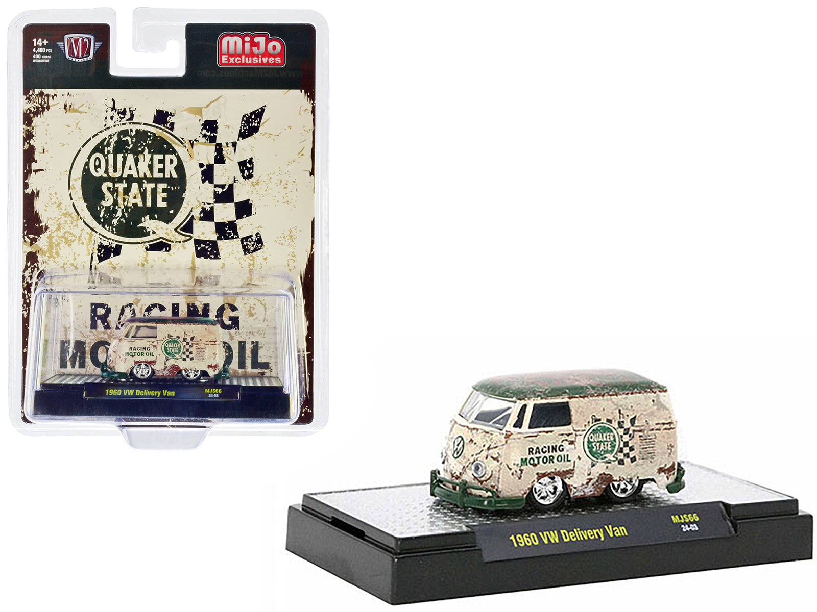 1960 Volkswagen Delivery Beige Diecast Model Van 