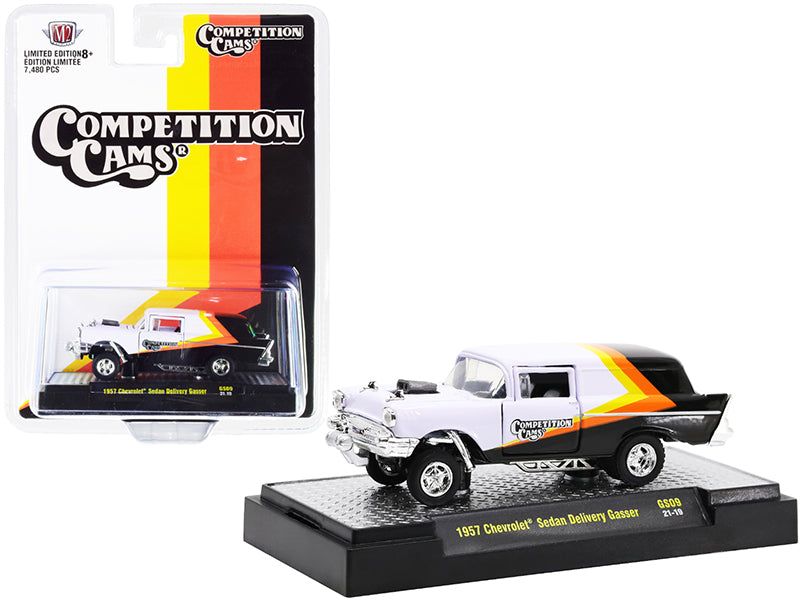1957 Chevrolet Sedan Delivery Yellow Diecast Model Car 