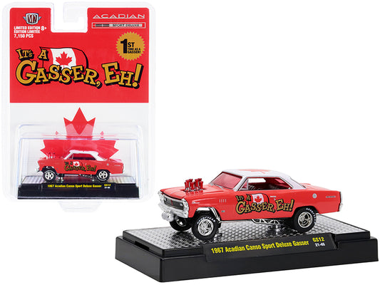 1967 Acadian Canso Sport Red Diecast Model Car 