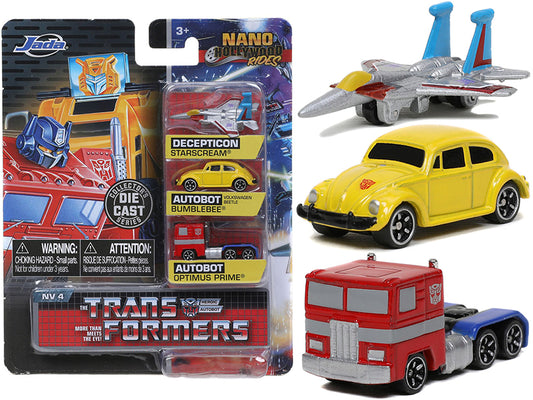 Transformers 3 piece  Diecast Model Car 
