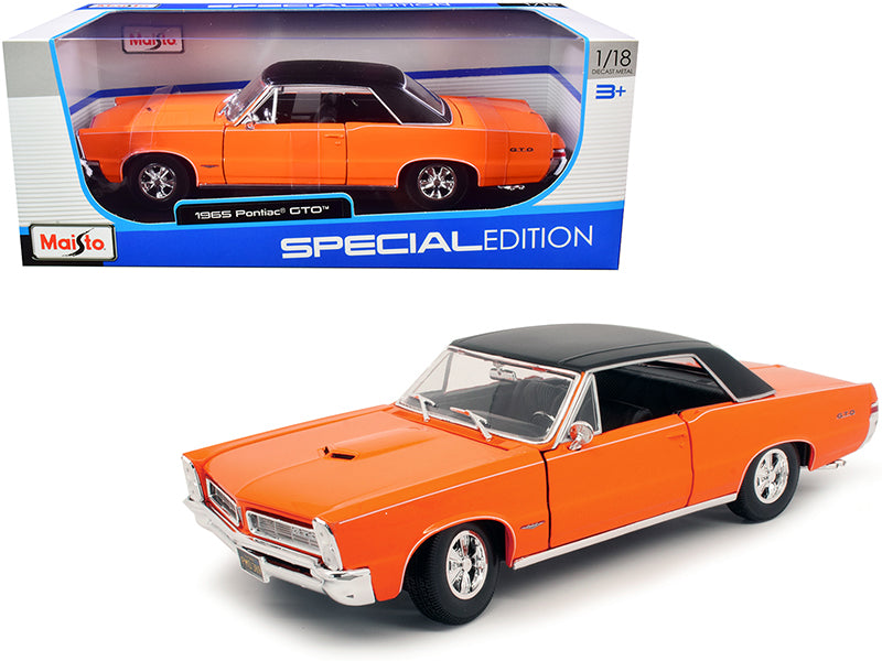 1965 Pontiac GTO Hurst Orange Diecast Model Car 