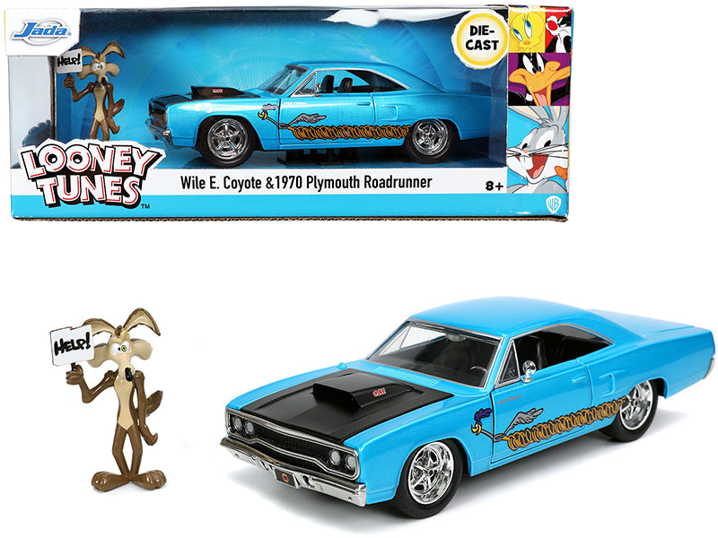 1970 Plymouth 440-6BBL Blue Diecast Model Car 