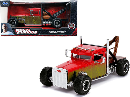 Custom Peterbilt Tow   Diecast Model Tow Truck 