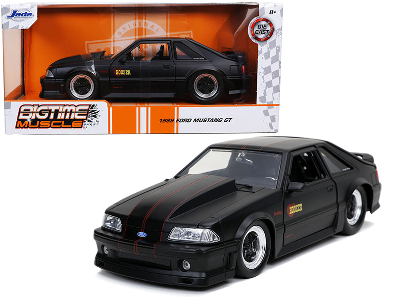 1989 Ford Mustang GT Black Diecast Model Car 