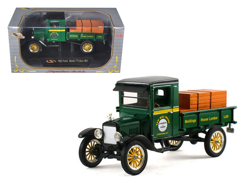 1923 Ford Model TT Green Diecast Model Utility Truck 