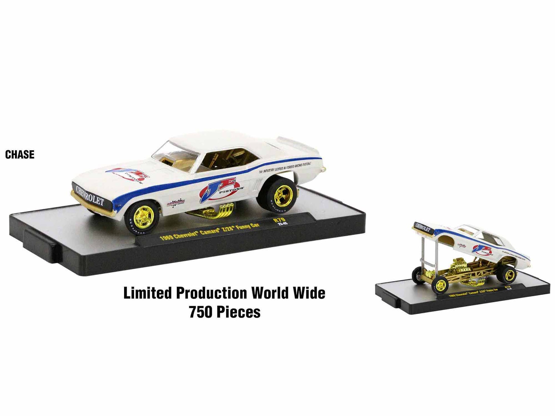 Brand new 1/64 scale diecast car models of Auto-Thentics 6 piece Set Release 79 IN DISPLAY CASES Limited Edition die cast model cars by M2 M
