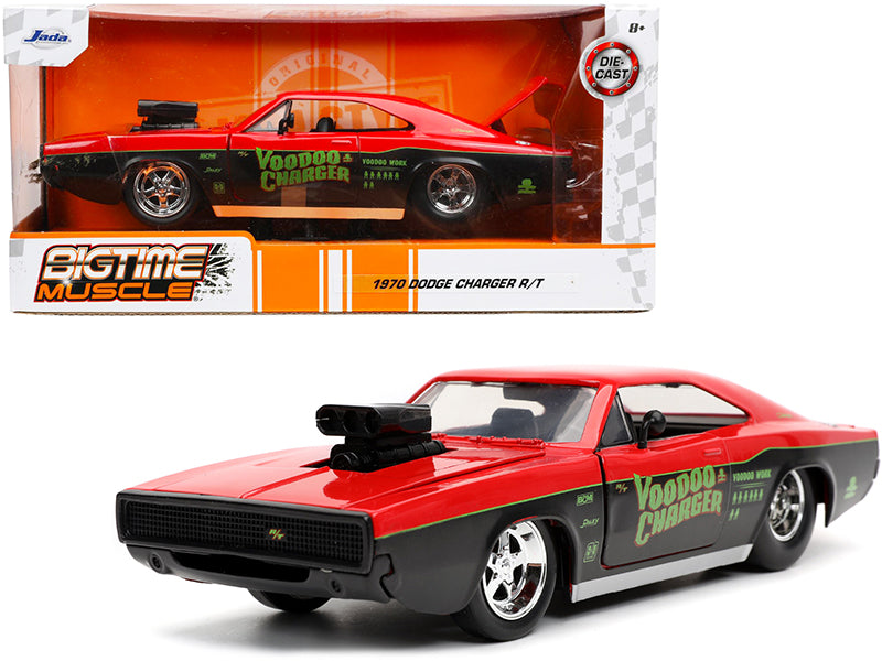 1970 Dodge Charger R Red Diecast Model Car 