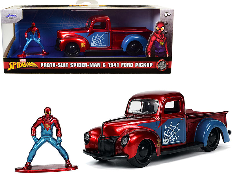 1941 Ford   Red Diecast Model Pickup Truck 