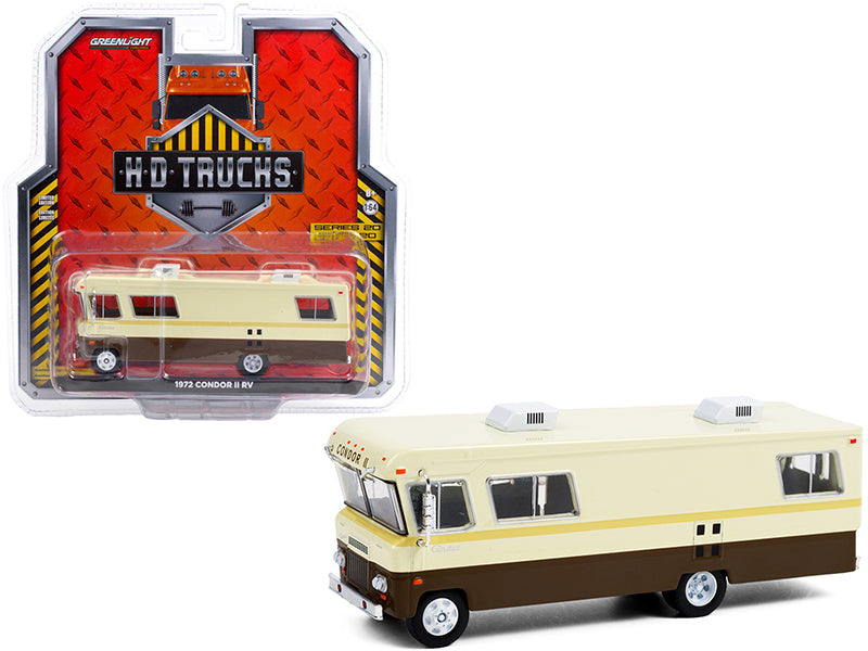 Brand new 1/64 scale diecast model of 1972 Condor II RV Beige and Brown H.D. Trucks Series 20 die cast model by Greenlight.
Limited edition