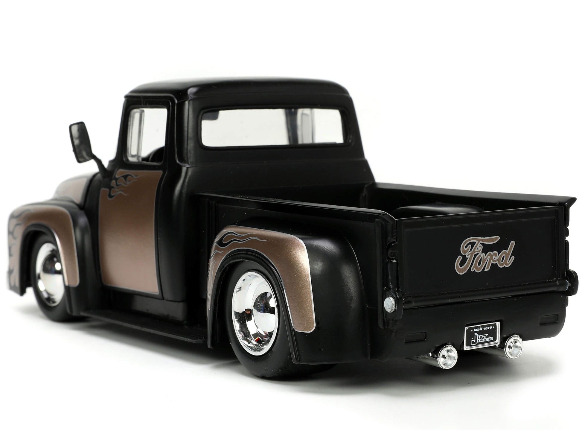 1956 Ford F-100 Black Diecast Model Pickup Truck 