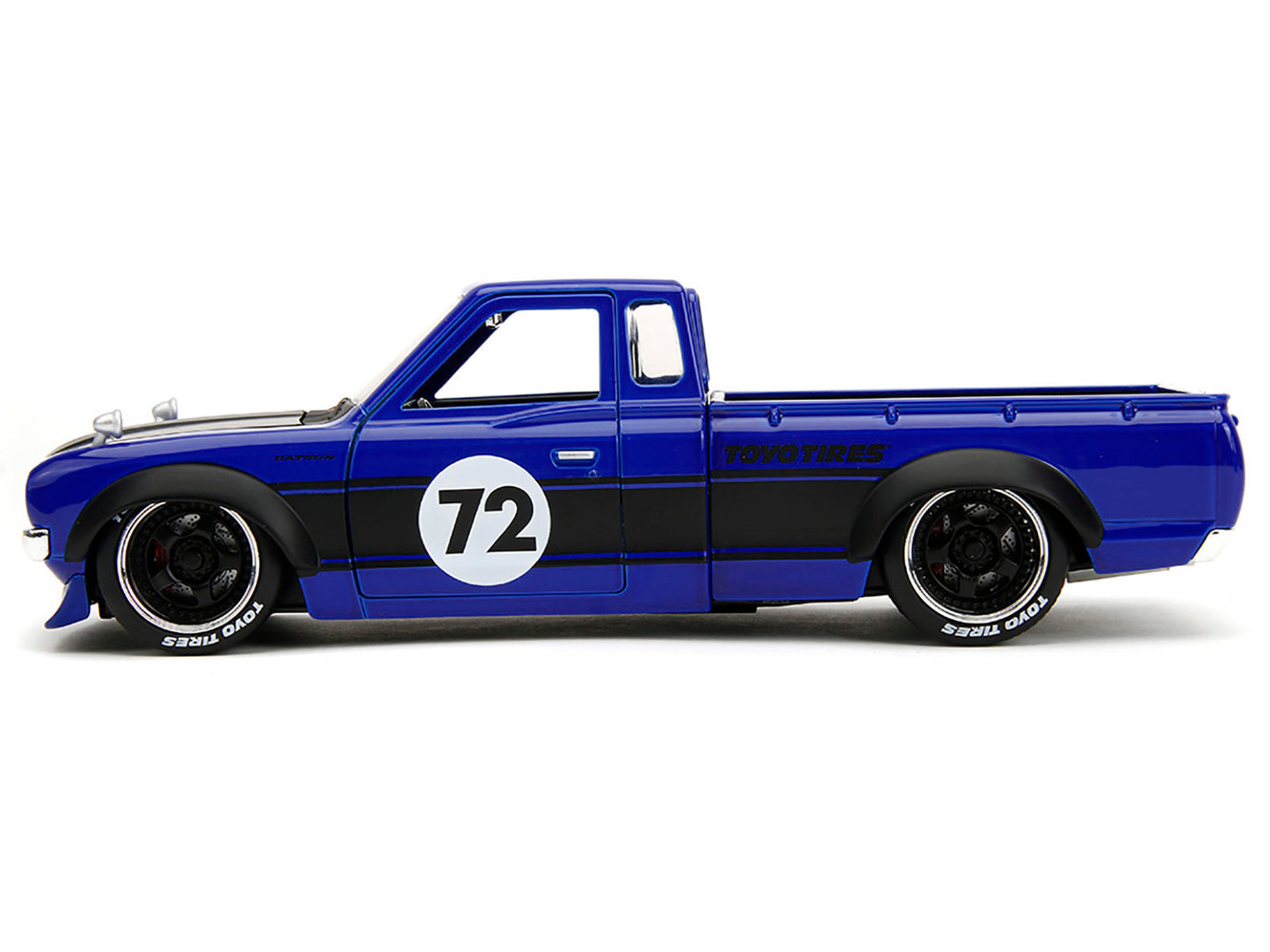 1972 Datsun 620  Blue Diecast Model Pickup Truck 