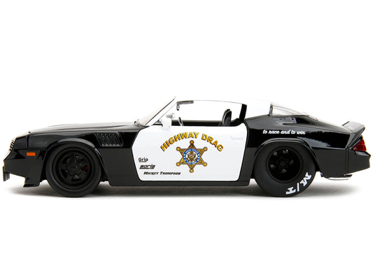 1979 Chevrolet Camaro Z28 Black & White Diecast Model Car 