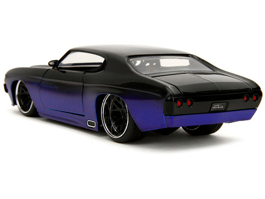 1971 Chevrolet Chevelle SS Black Diecast Model Car 