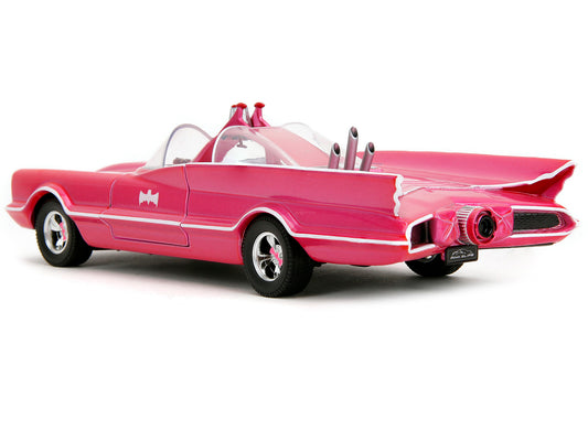 1966 Classic Batmobile  Pink Diecast Model Car Batman