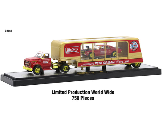 Auto Haulers 3 Piece set of  Diecast Model Auto Transport/Car Hauler 